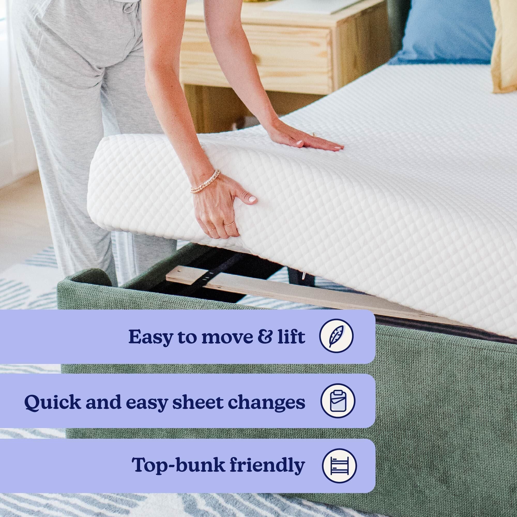 8-Inch Twin Memory Foam Mattress - Image 6