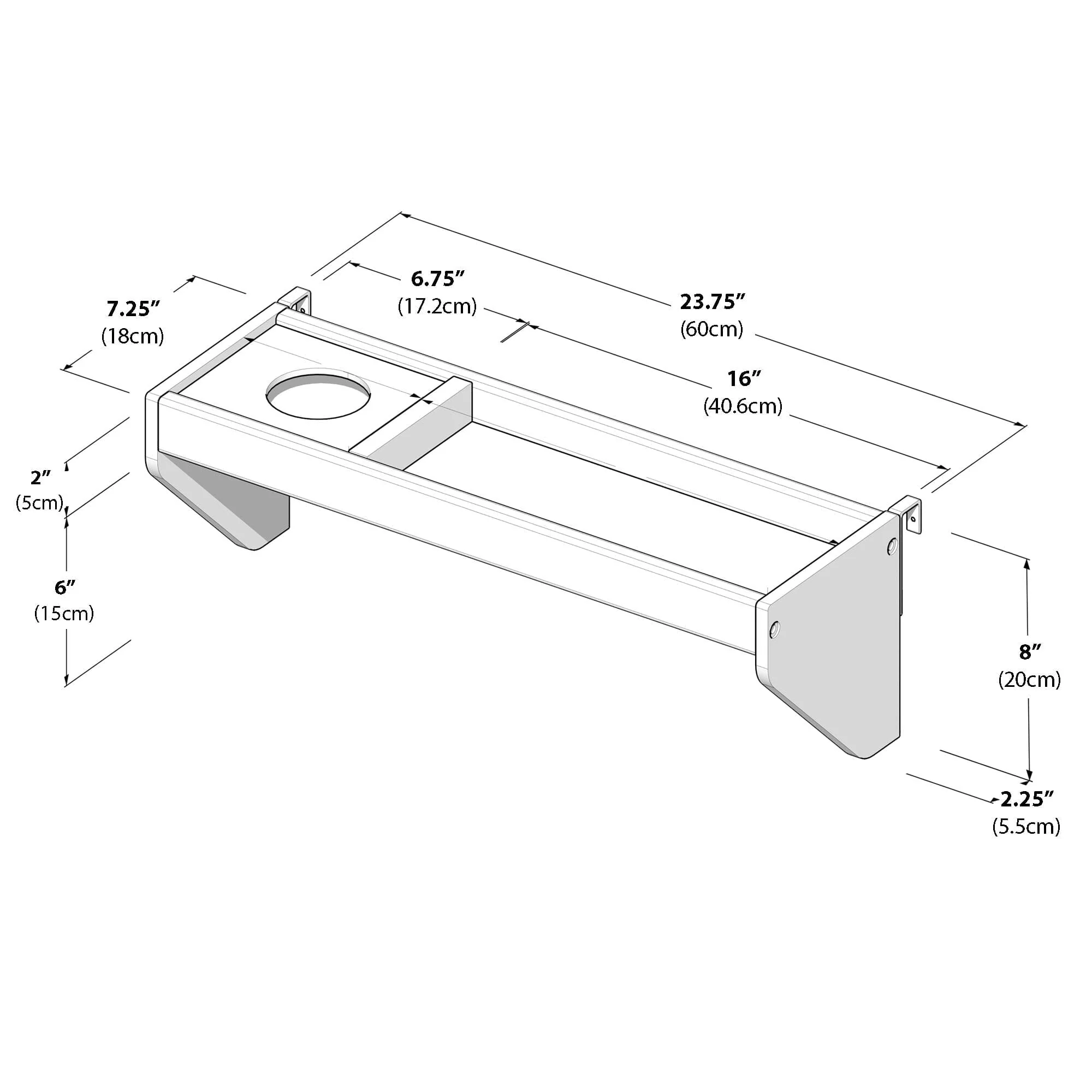 Bedside Tray with Cupholder - Image 25