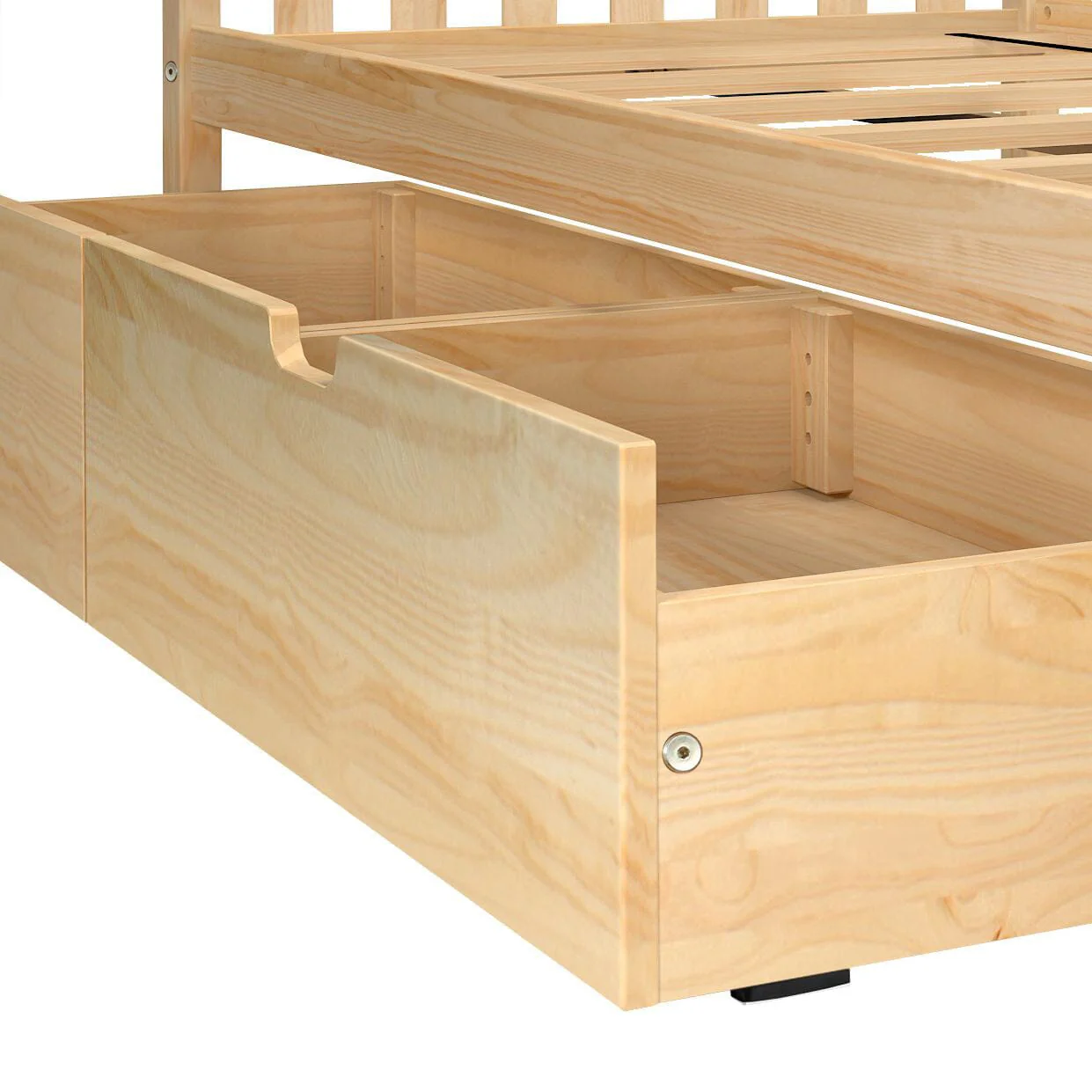 Full Over Full Bunk Bed With Storage Drawers - Image 10