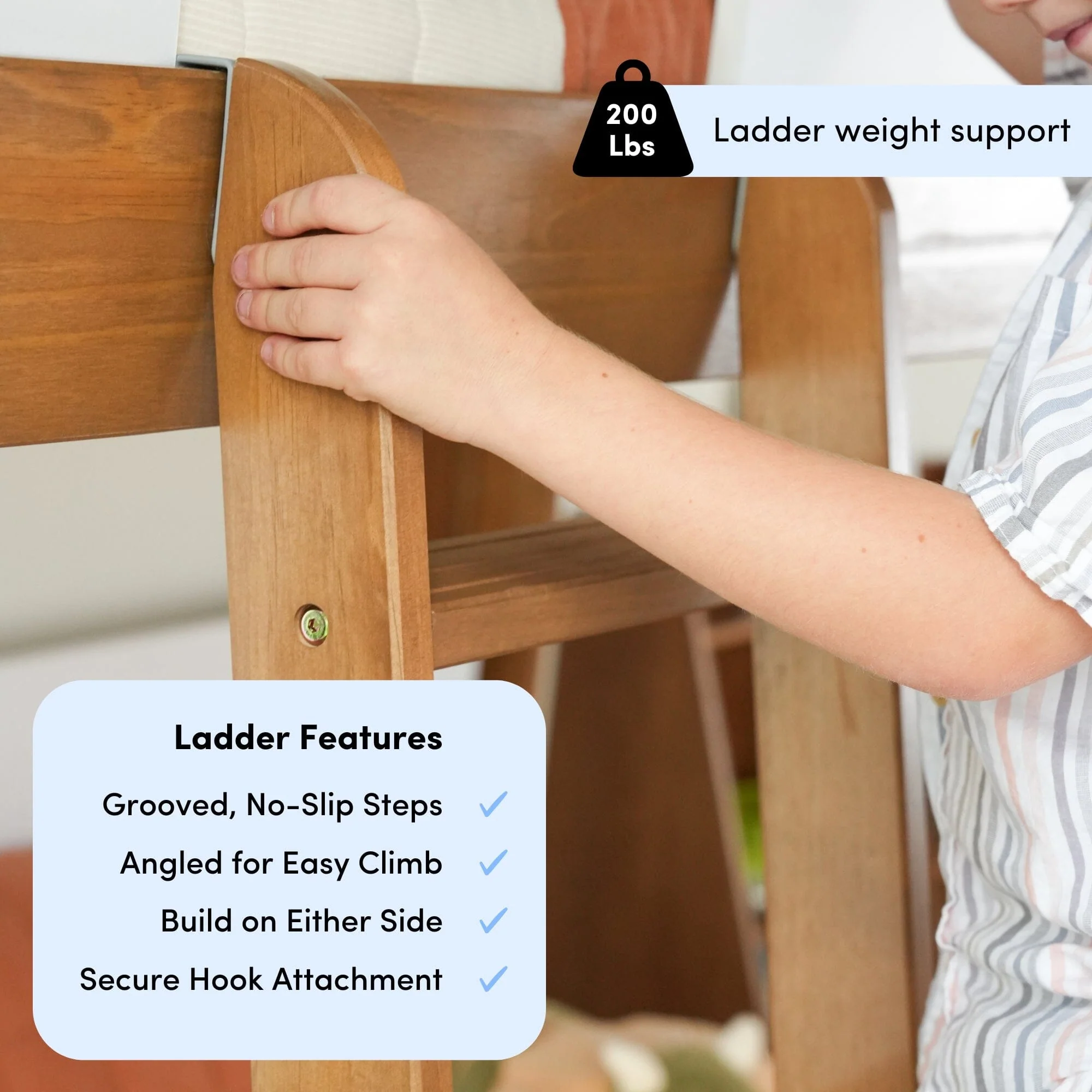 Mid-Century Modern Twin Over Twin Bunk Bed - Image 27