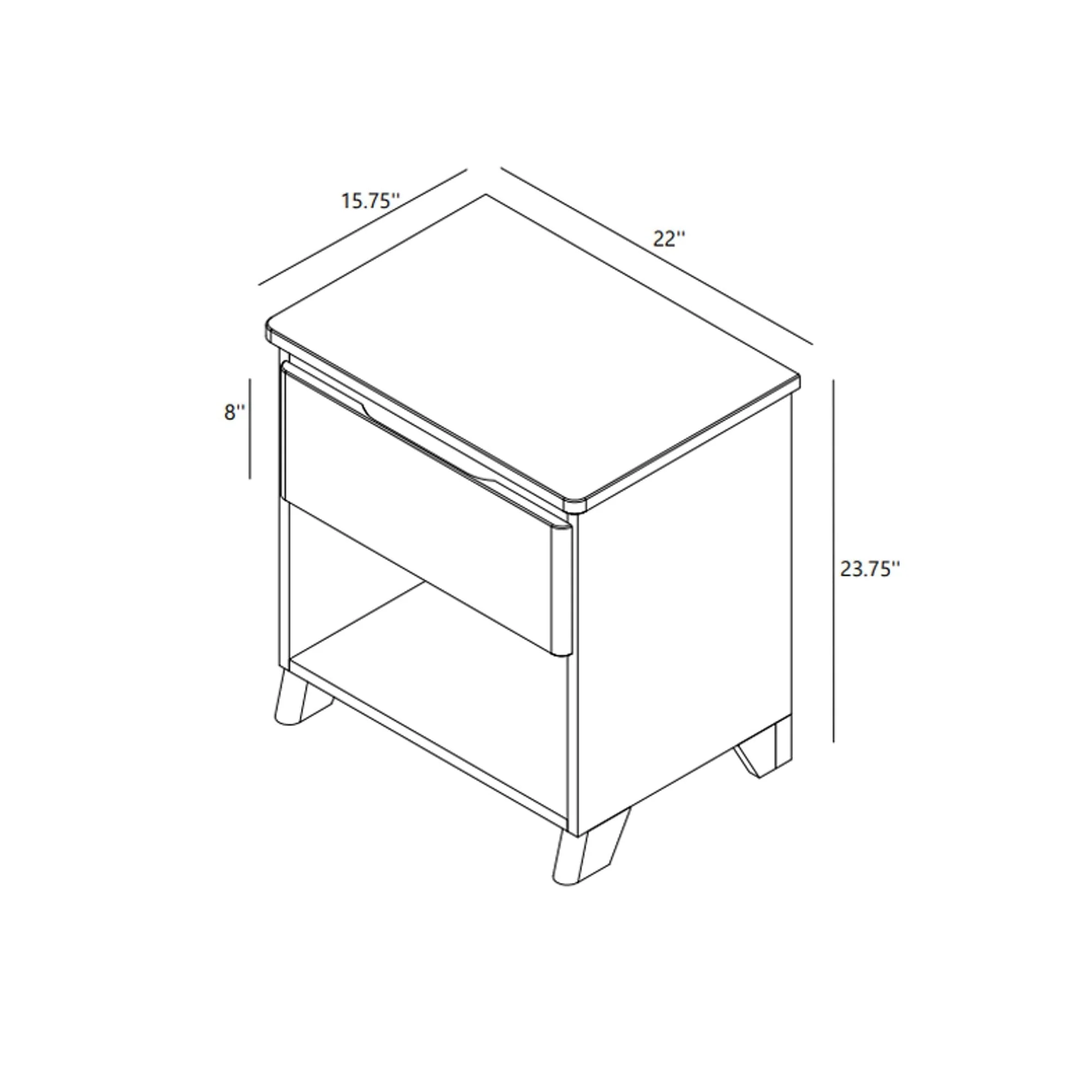 Modern Farmhouse Nightstand - Image 36
