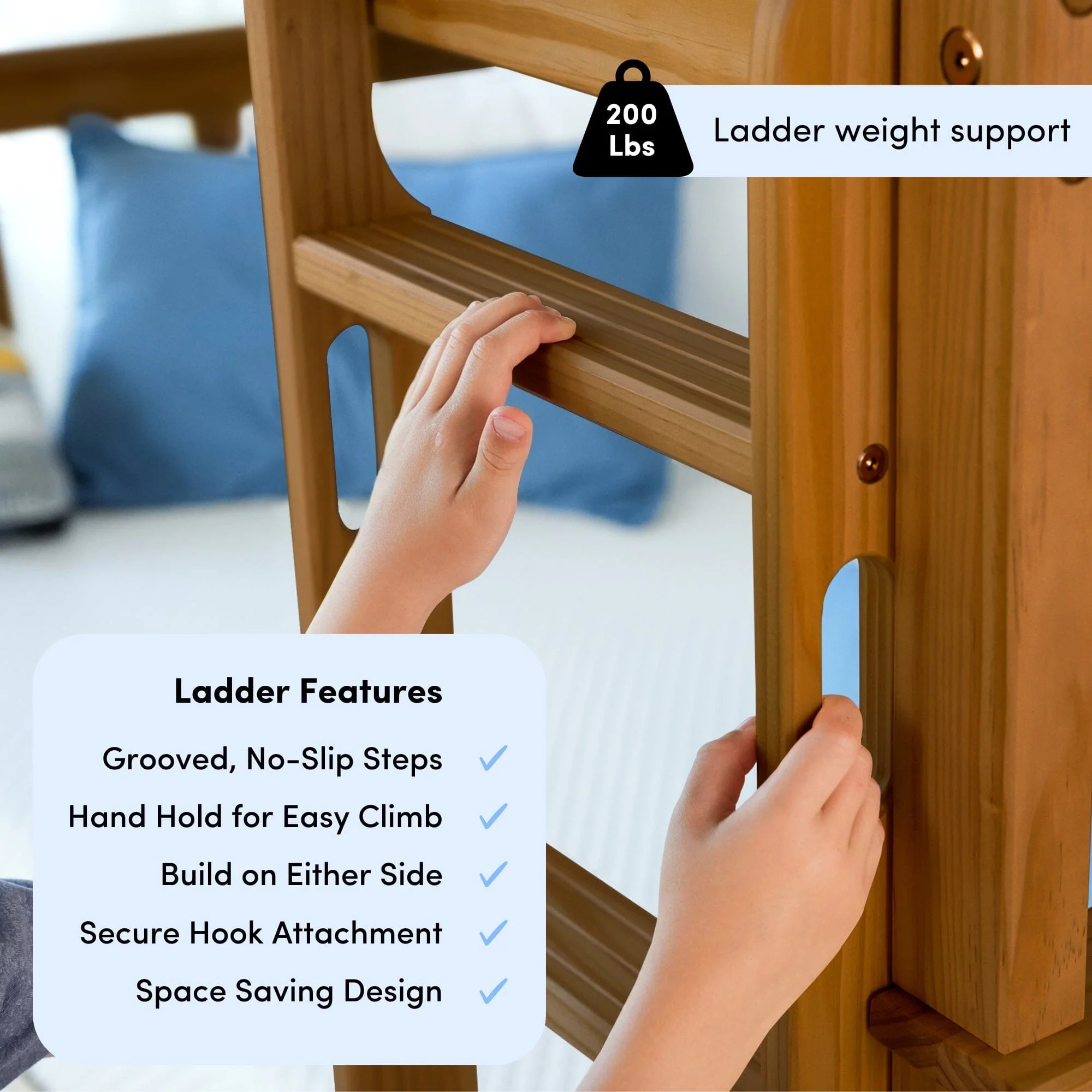 Queen Over Queen Bunk Bed - Image 17