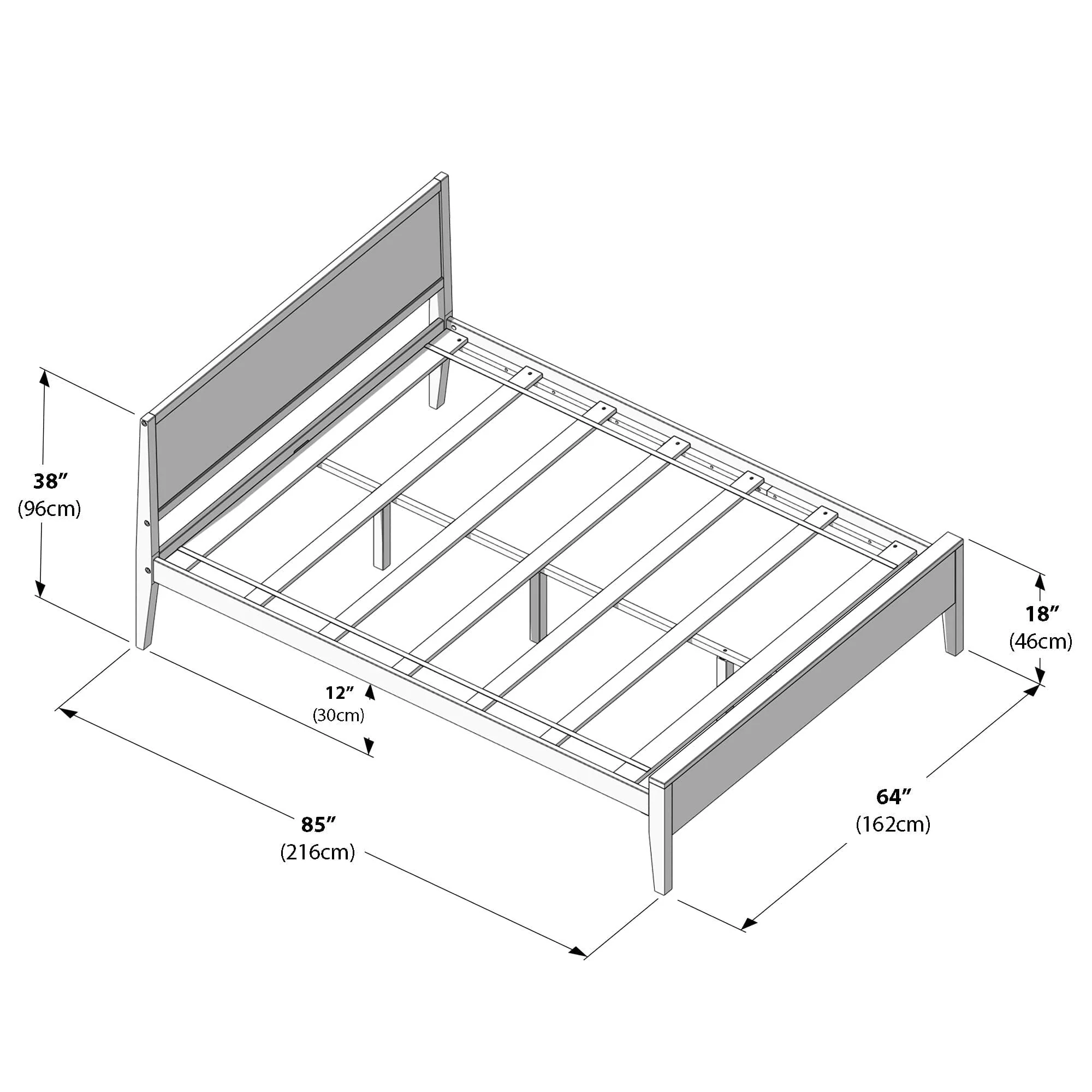 Queen Panel Bed - Image 27