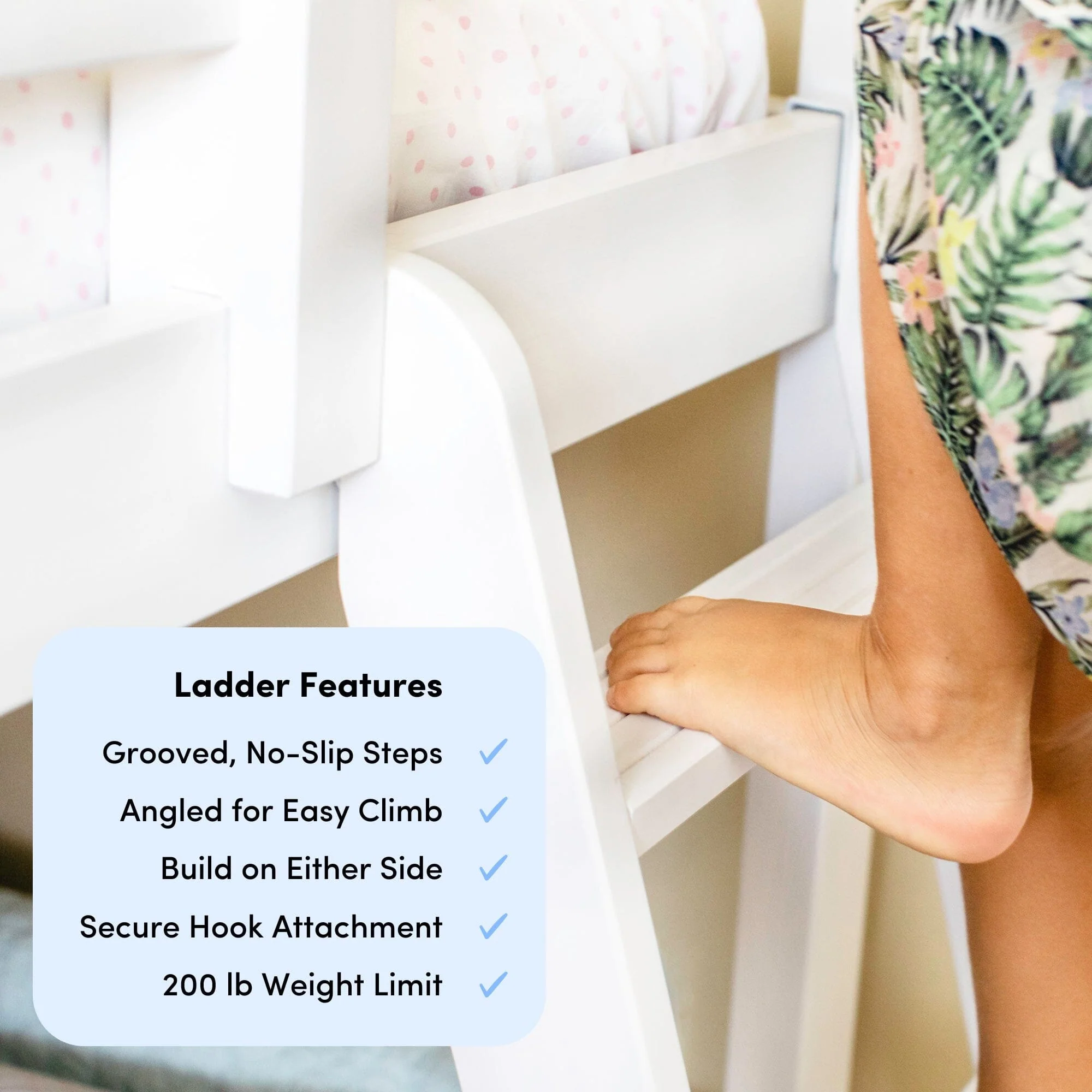 Scandinavian Twin Over Twin Low Bunk Bed - Image 35